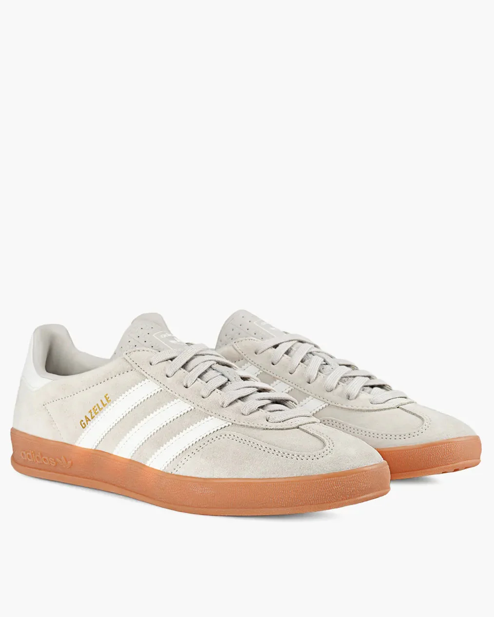 Gazelle Indoor Shoes (Chalk Pearl + Core White + Gum) - Image 2