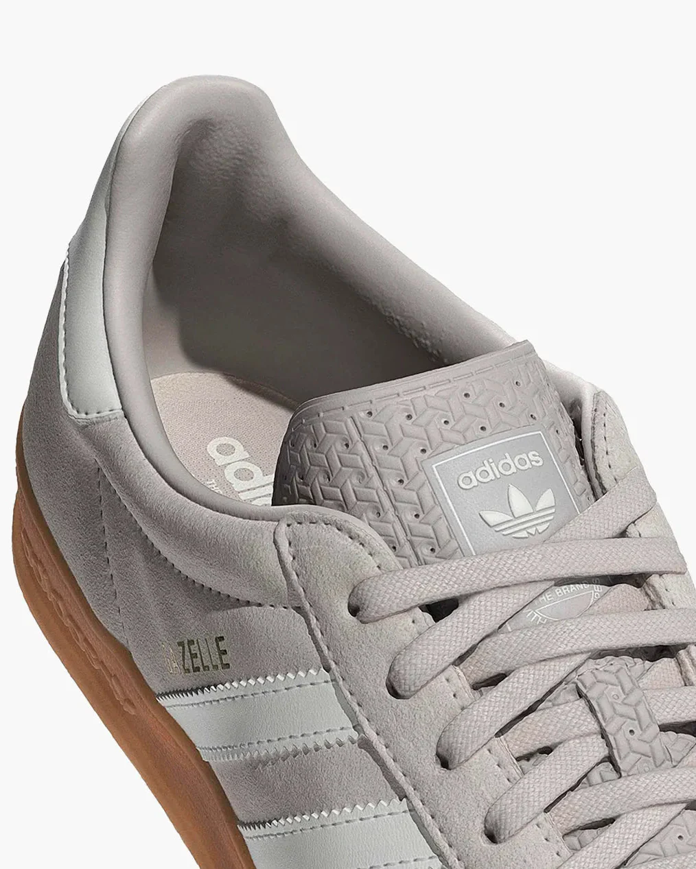 Gazelle Indoor Shoes (Chalk Pearl + Core White + Gum) - Image 5