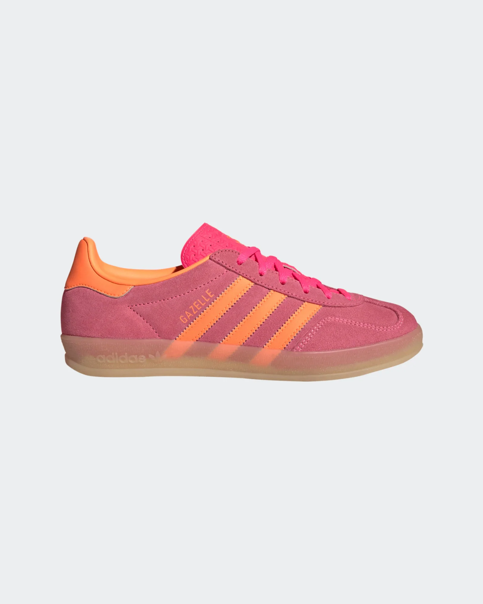 Gazelle Indoor Shoes (Lucid Pink + Lucid Orange + Gum)