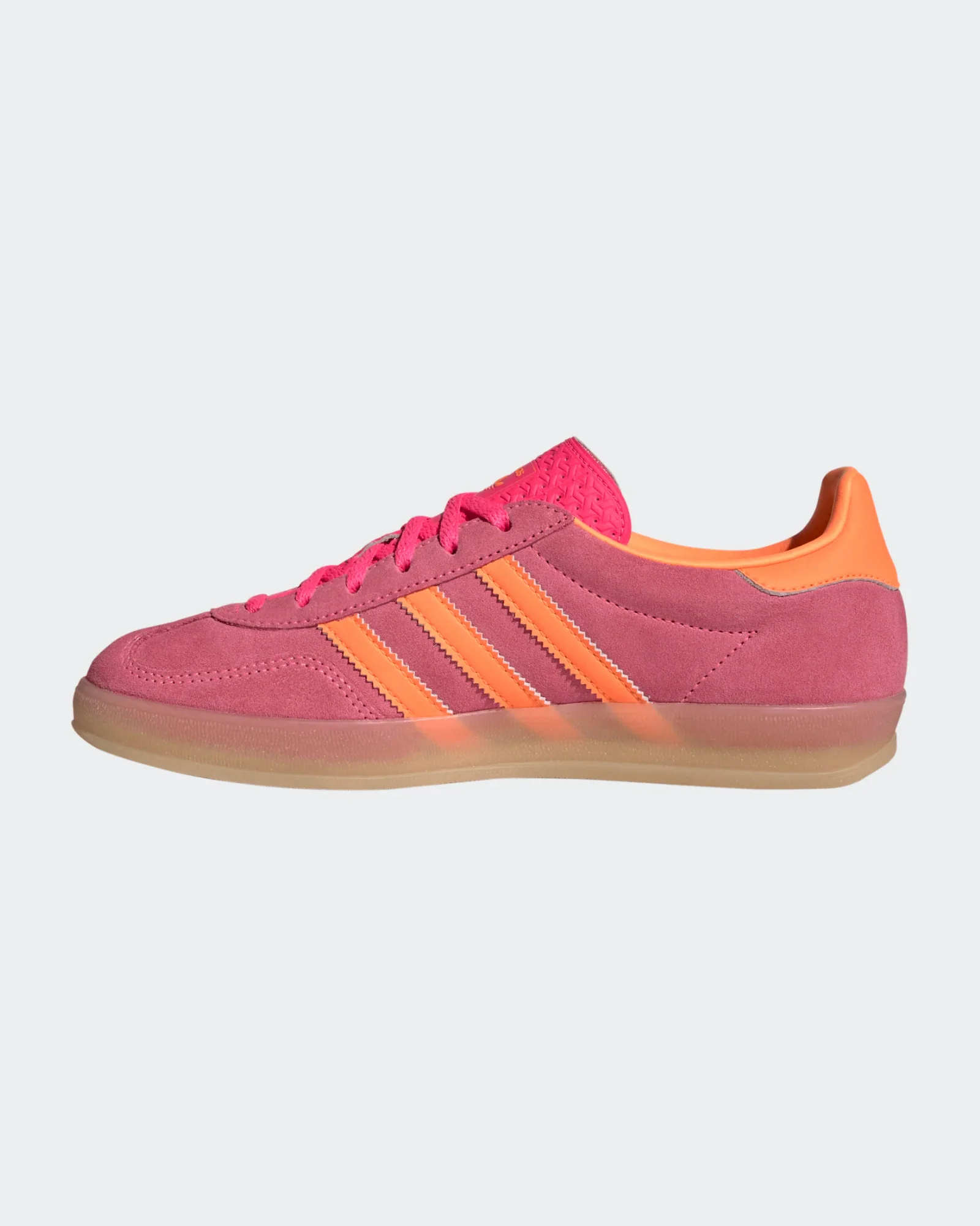 Gazelle Indoor Shoes (Lucid Pink + Lucid Orange + Gum) - Image 3