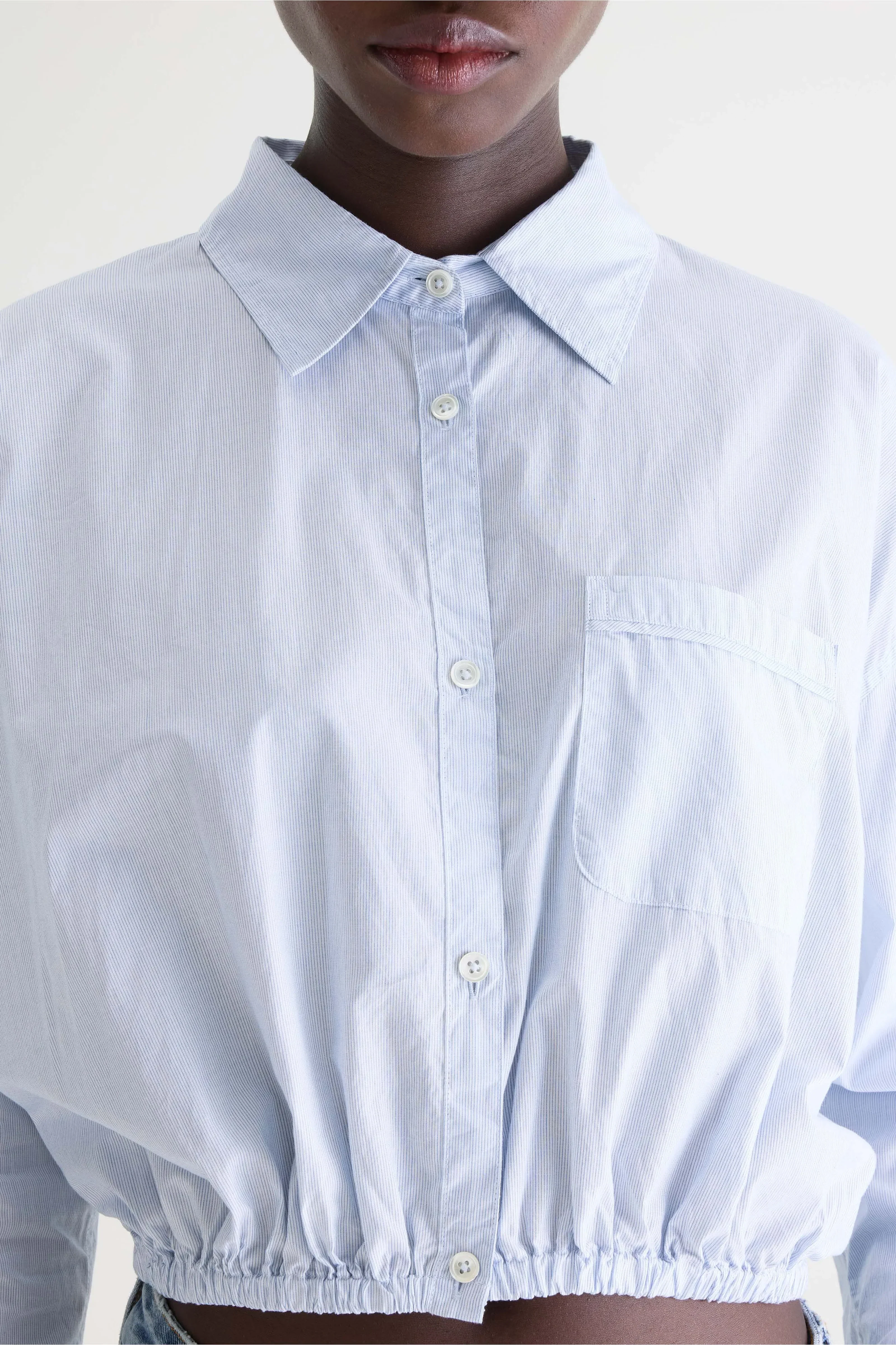 Gemma Cropped Shirt (Stripe G) - Image 3