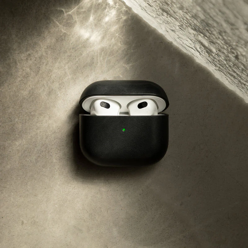 Gen 3 Airpod Case Leather (Black) - Image 2