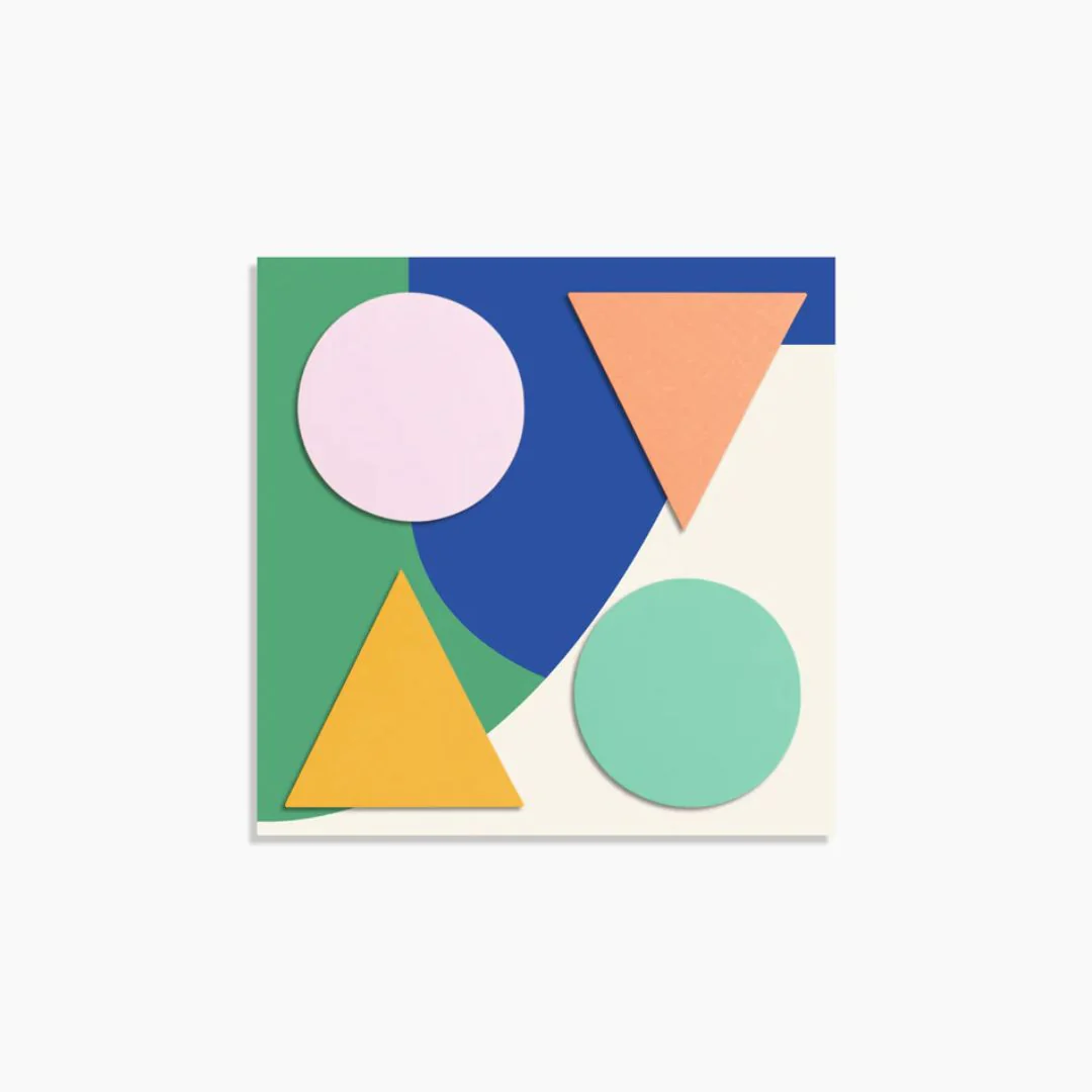 Geometric Sticky Notes (Cool)