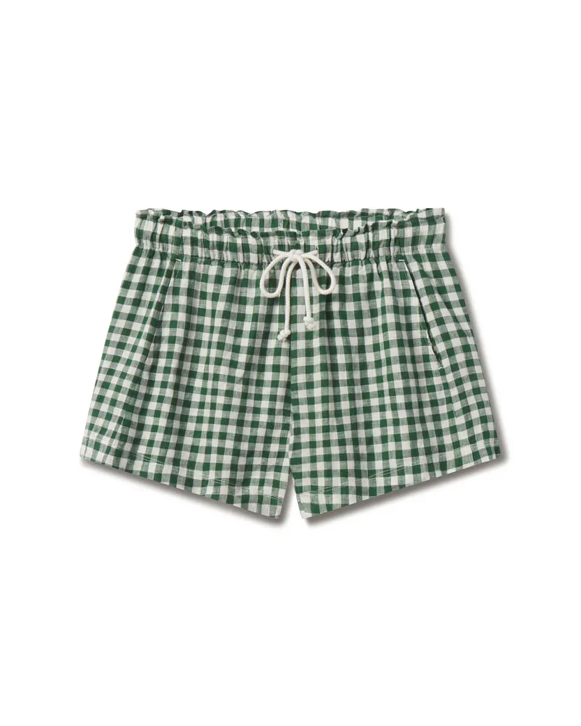 Getaway Short Gingham (Tropics + Coconut) - Image 4