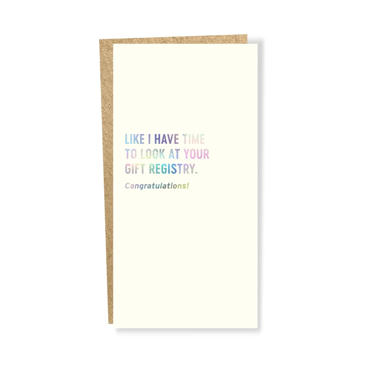 Gift Registry Cash Card