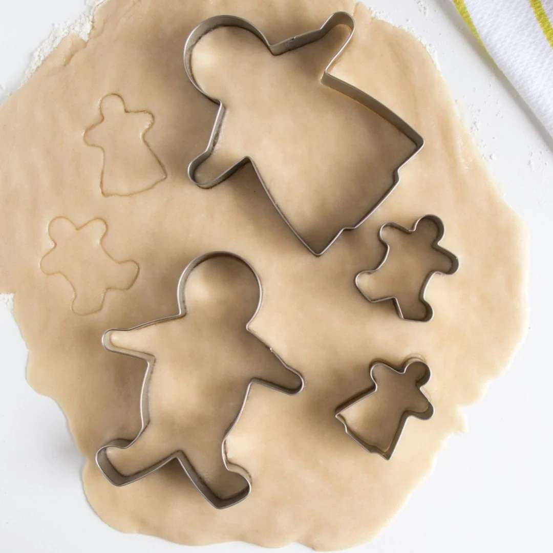 Gingerbread Family Cookie Cutters (Set of 4) - Image 3