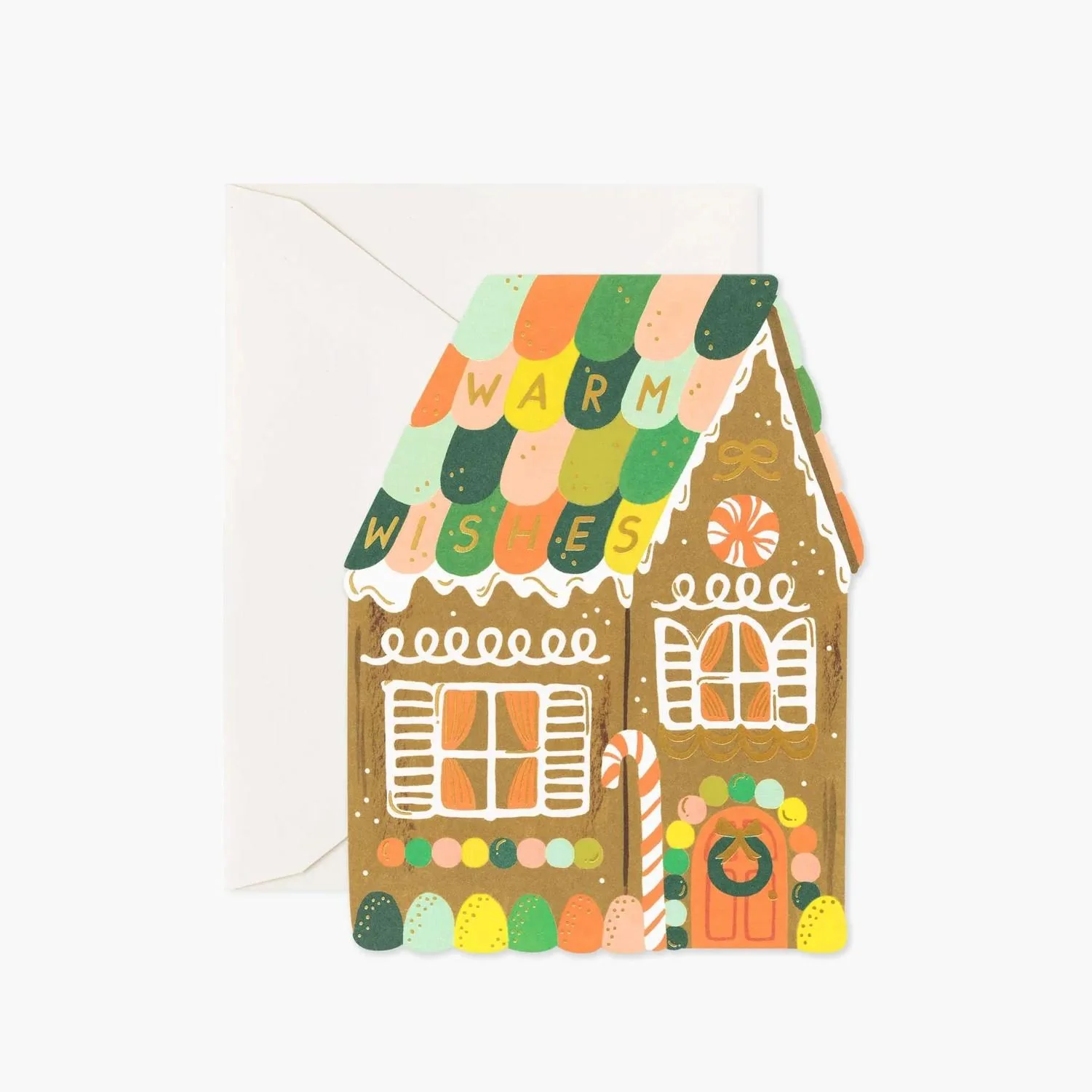 Gingerbread House Christmas Card
