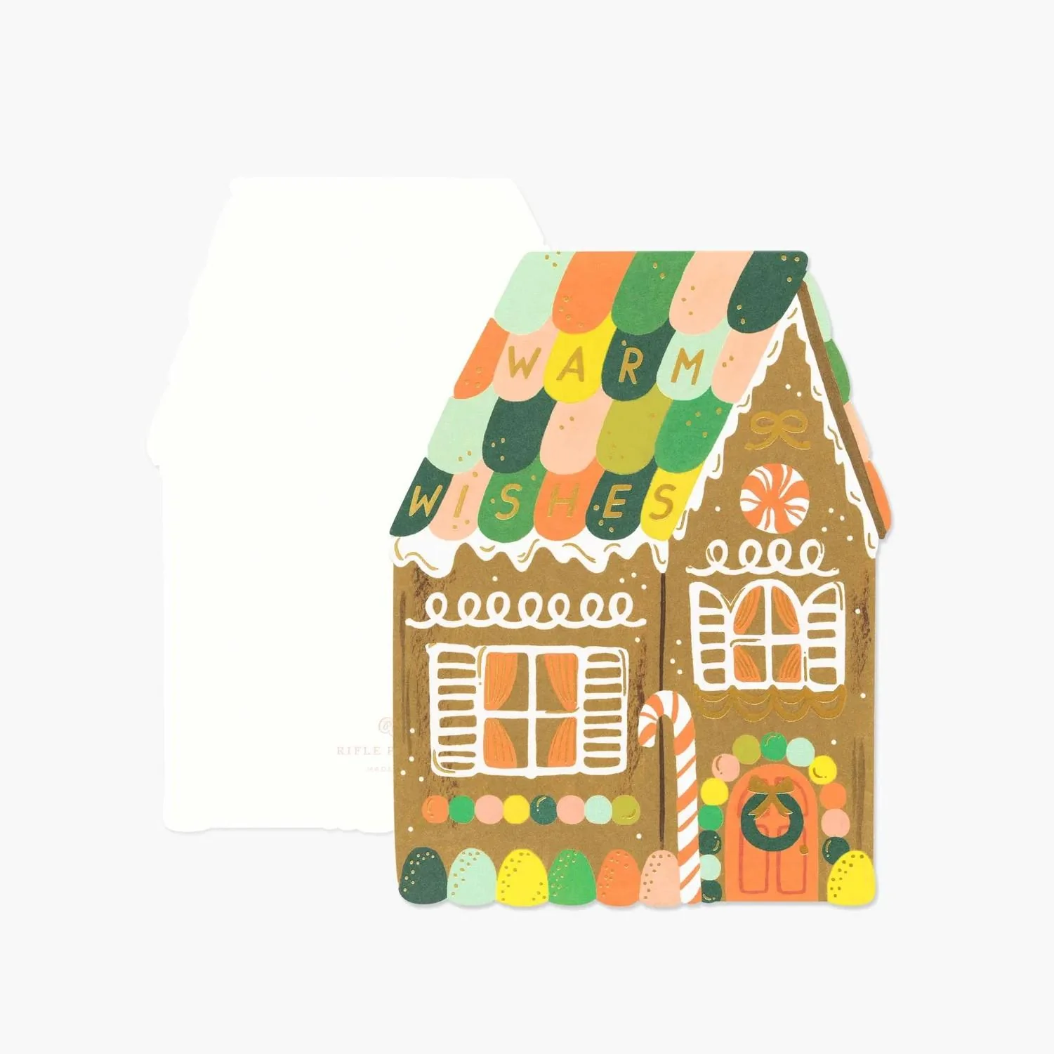 Gingerbread House Christmas Card - Image 2