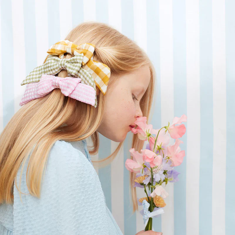 Gingham Hair Clips - Image 2