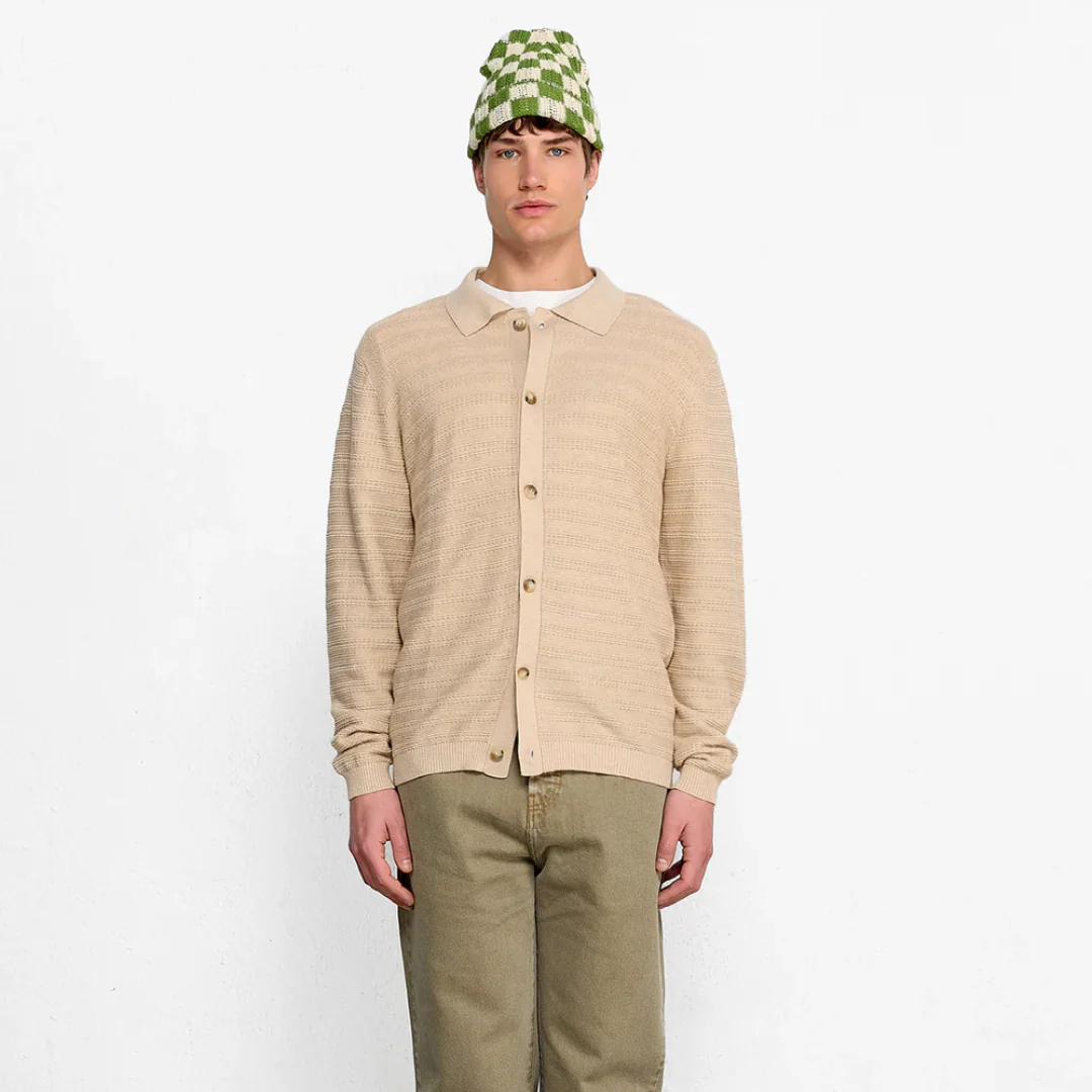 Giorgis Knitted Shirt (Tan)