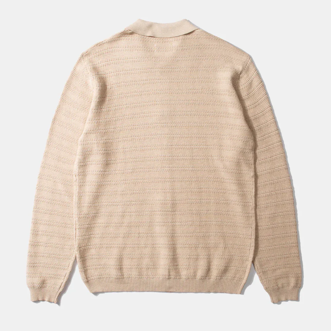Giorgis Knitted Shirt (Tan) - Image 4