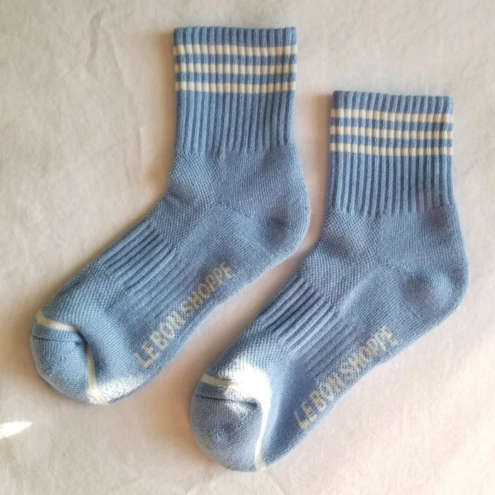 Girlfriend Socks (Parisian Blue) - Image 3