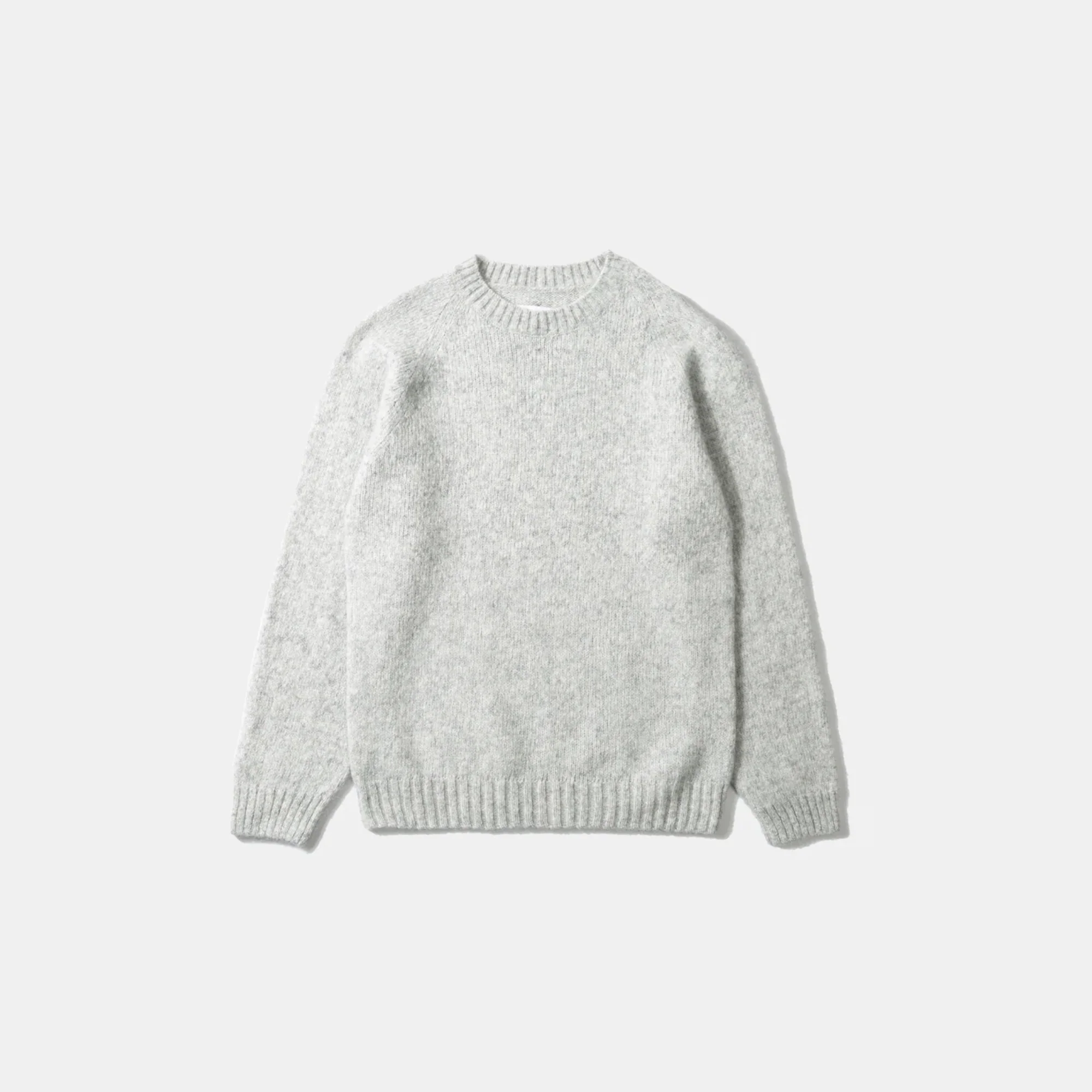 Glasgow Sweater (Light Grey Melange) - Image 7