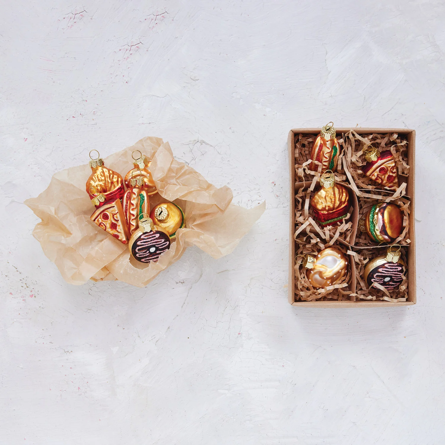 Glass Food Ornaments (Set of 6) - Image 2