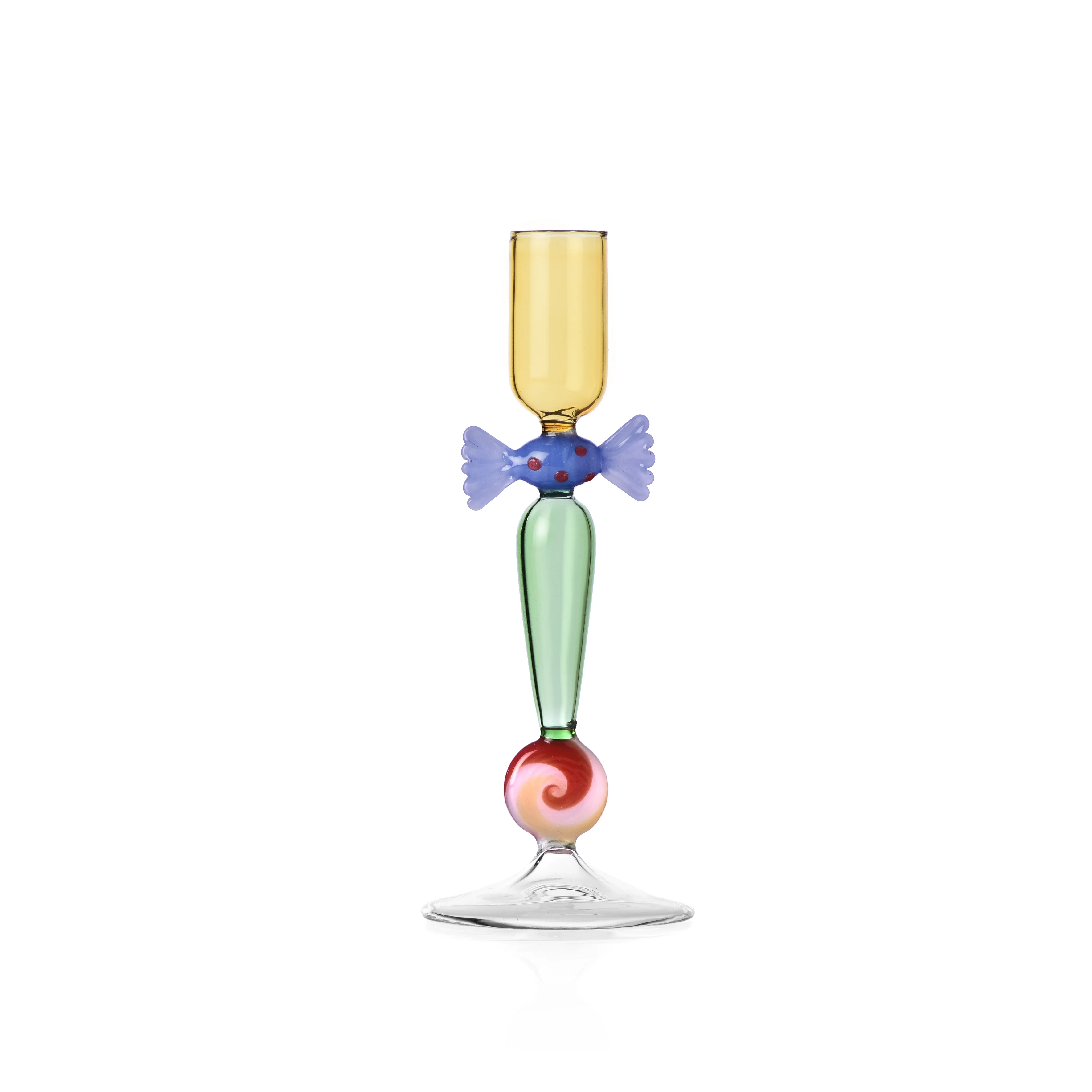 Glass Holiday Candleholder - Image 2