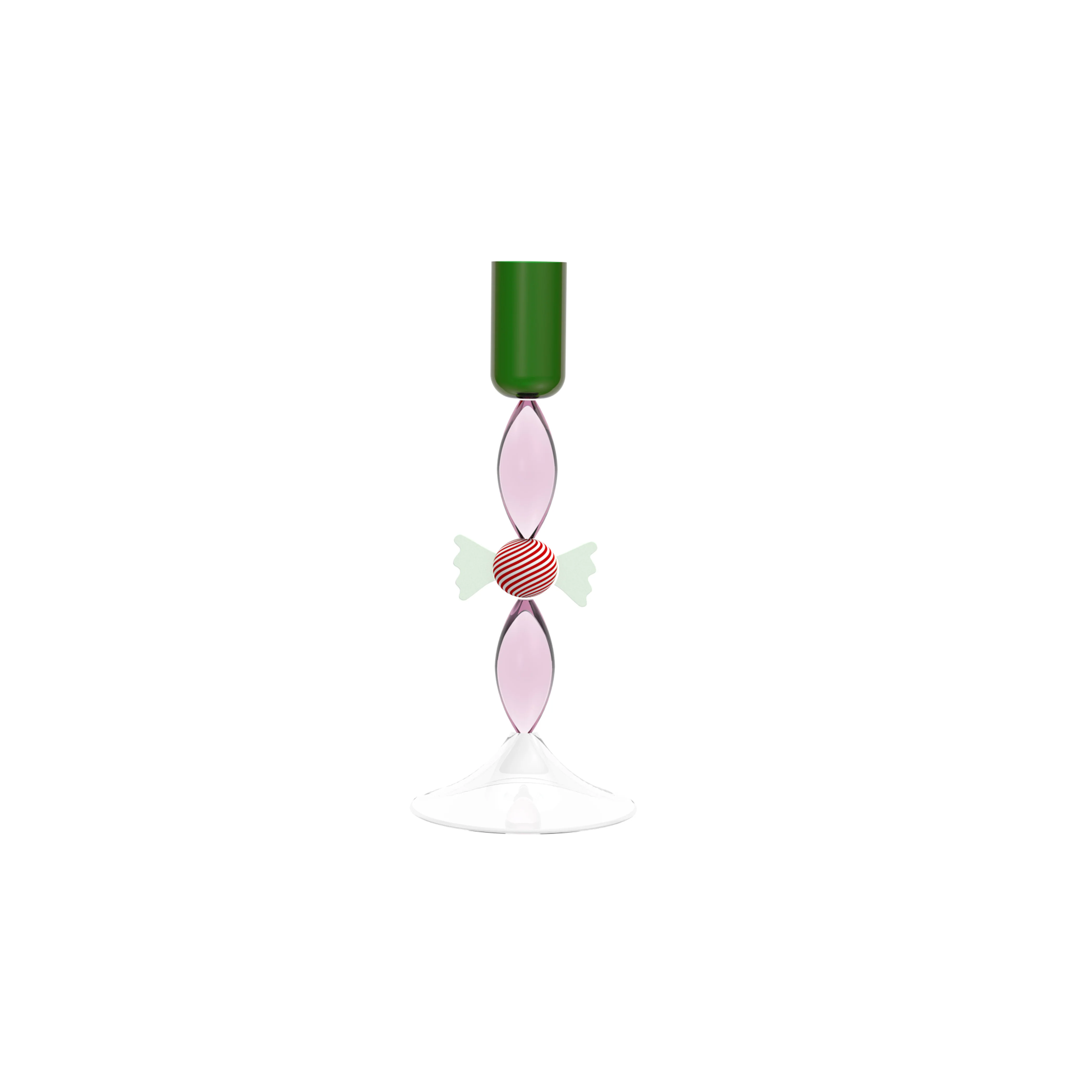 Glass Holiday Candleholder - Image 3