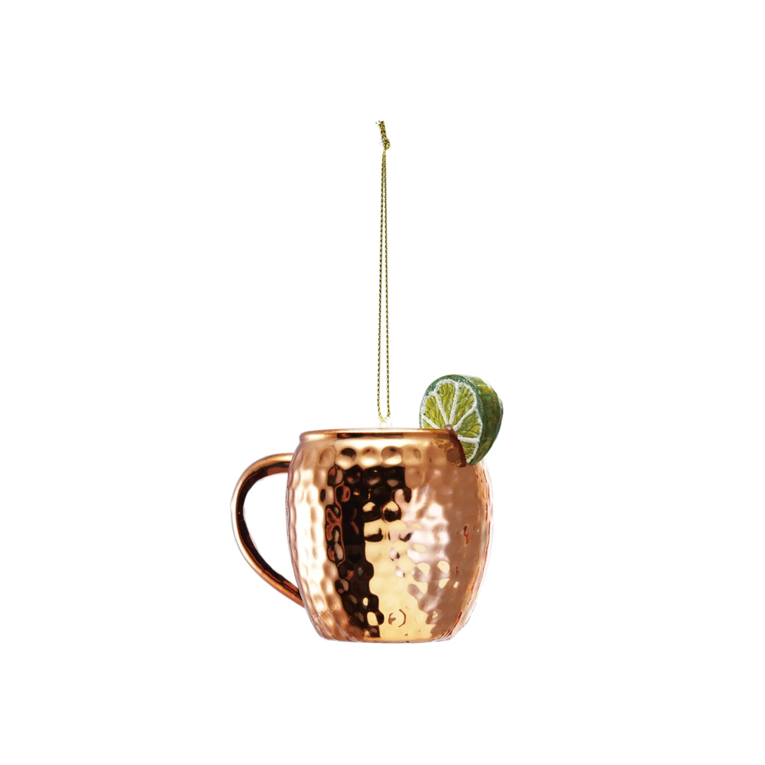 Glass Moscow Mule Ornament