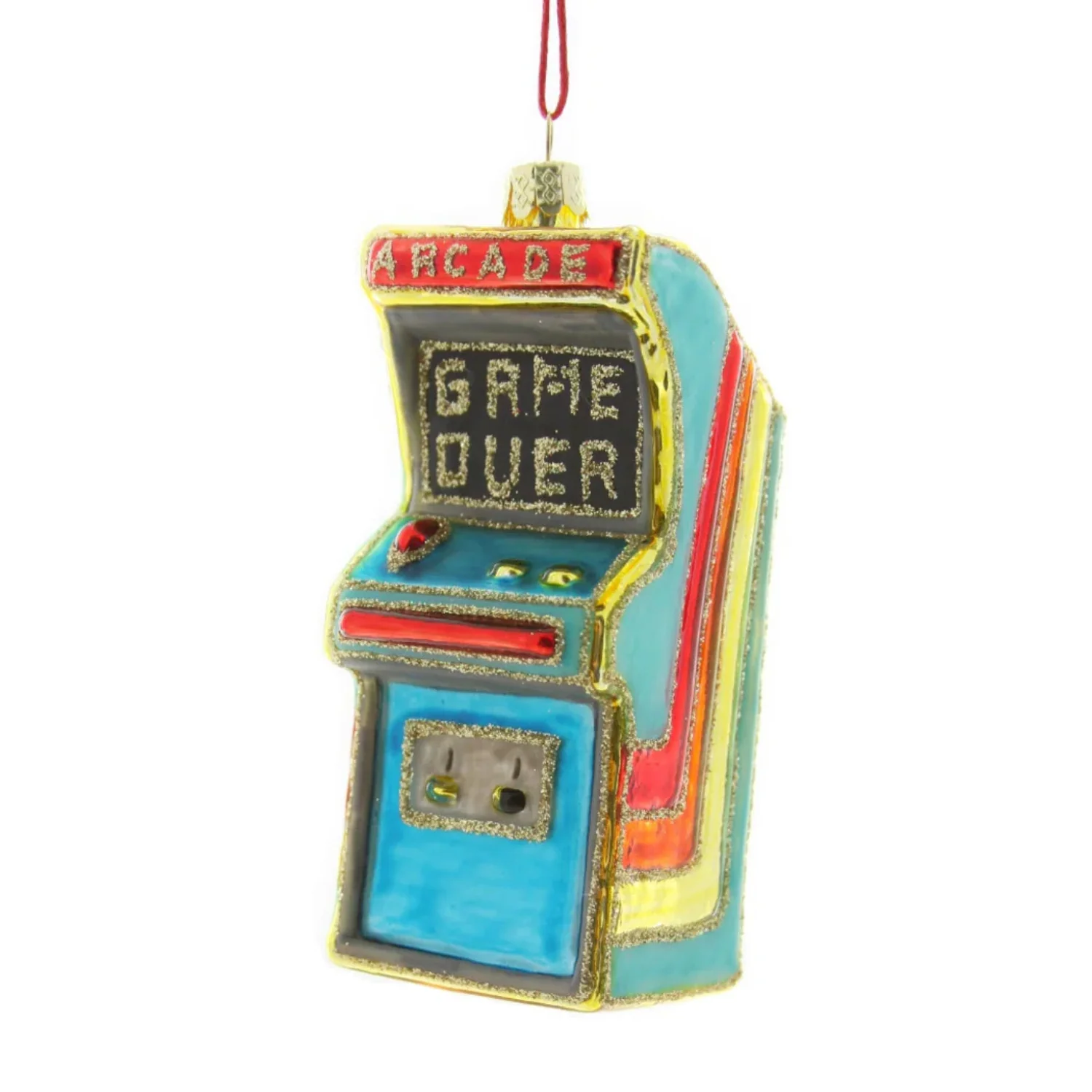Glass Vintage Arcade Ornament