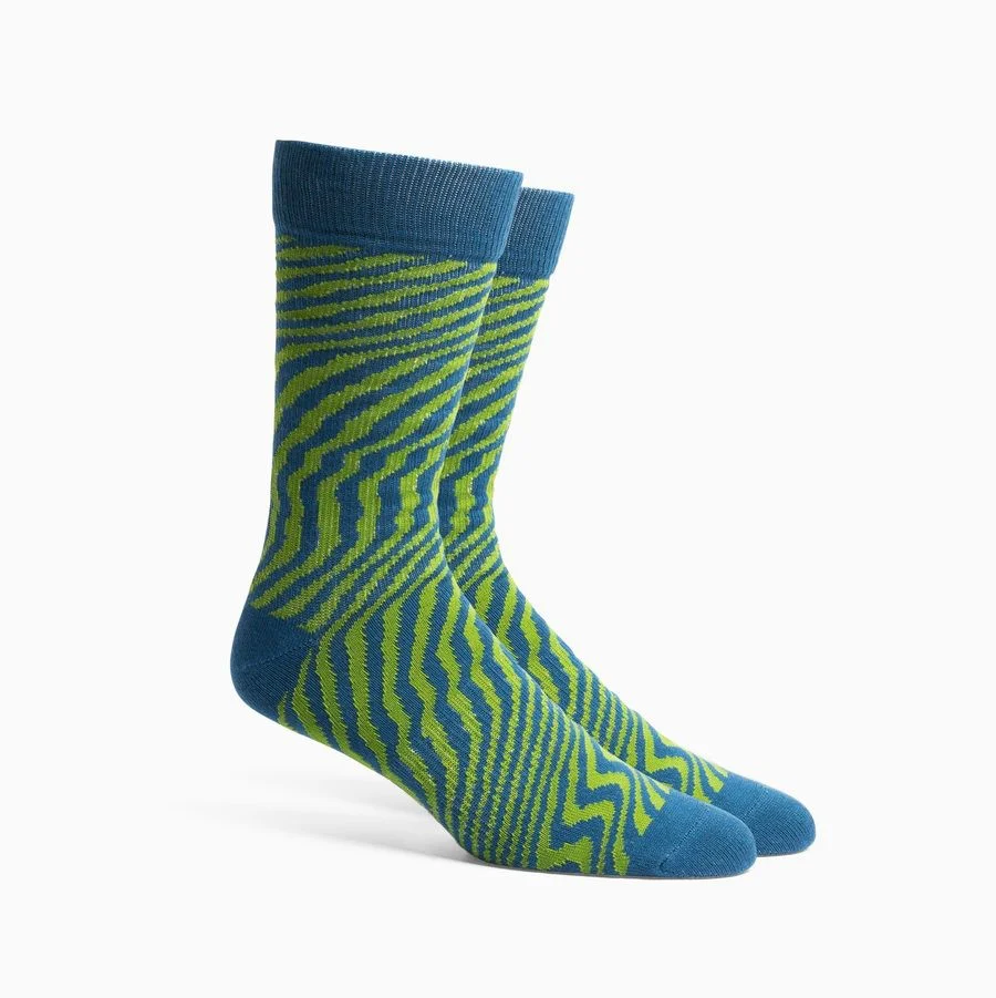 Going Up Crew Socks (Deep Sea)