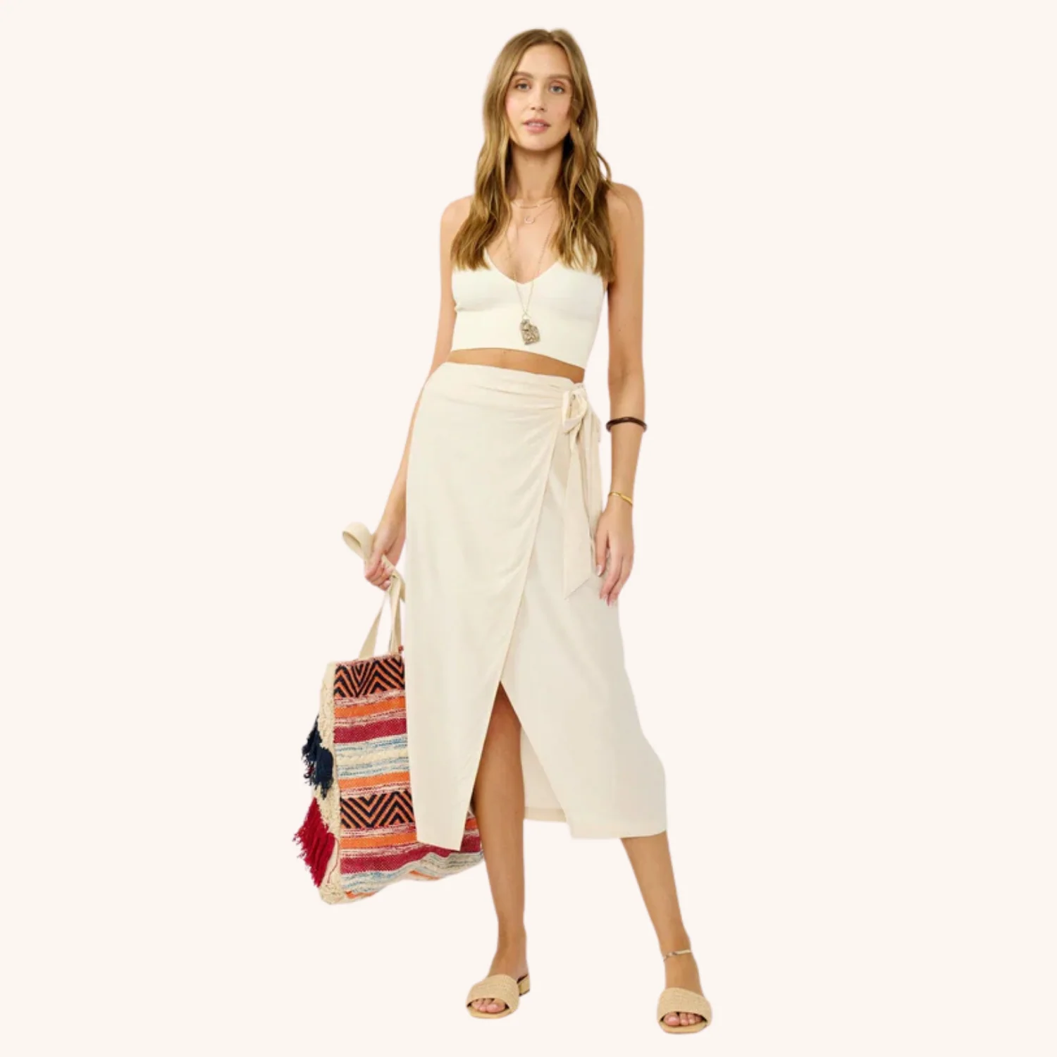 Good Feelings Wrap Skirt - Image 2