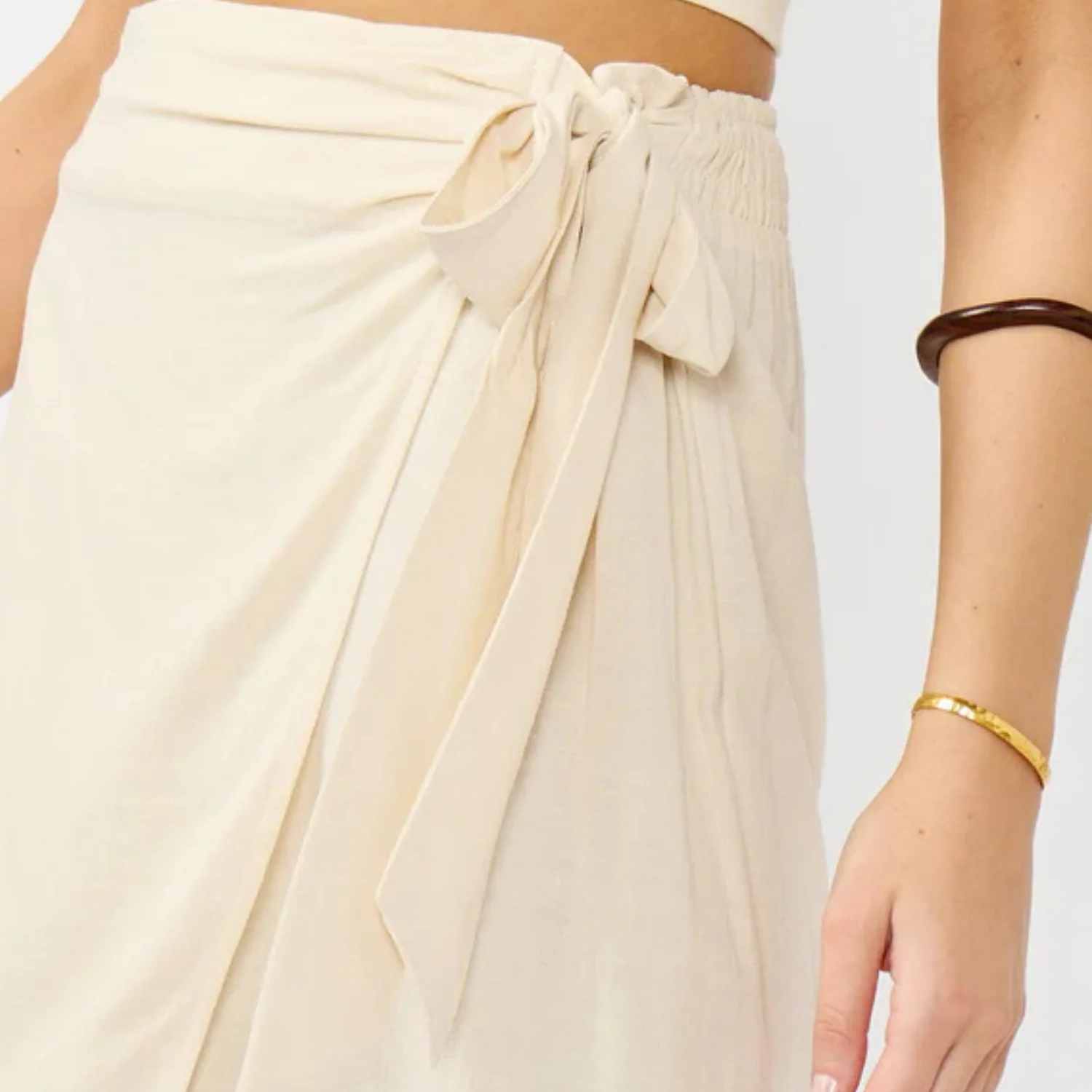 Good Feelings Wrap Skirt - Image 3
