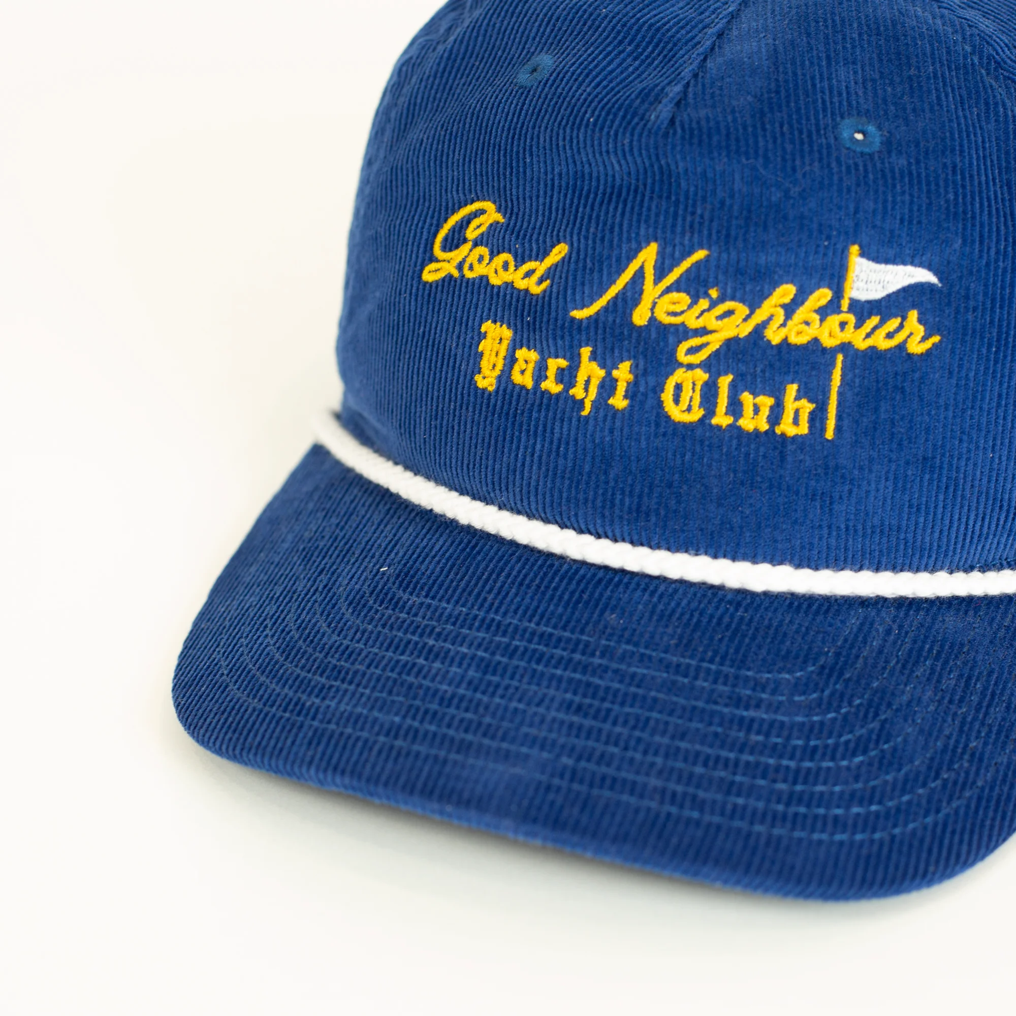 Good Neighbour Yacht Club Corduroy Cap - Image 3