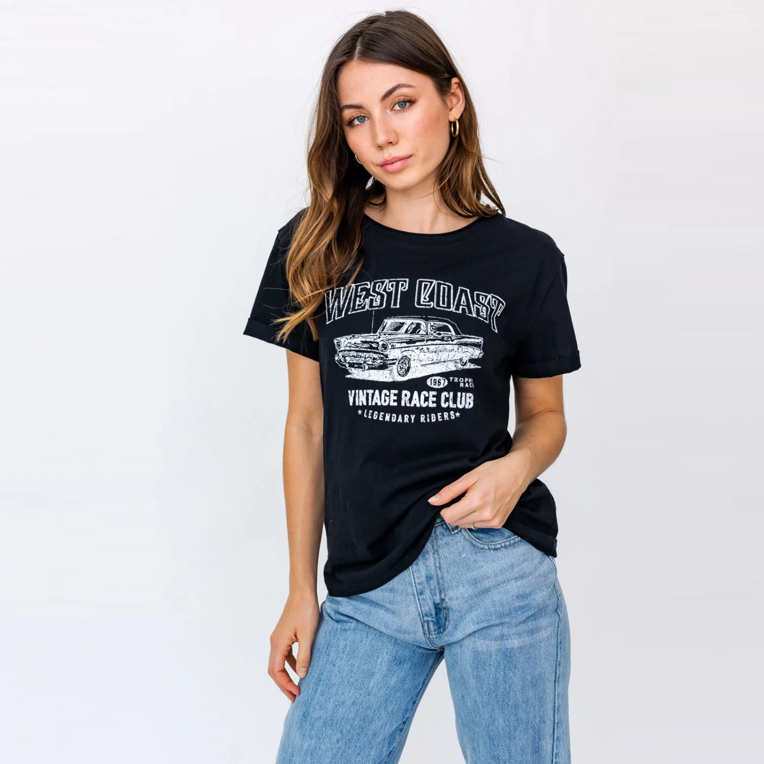 West Coast Tee (Black) - Image 2