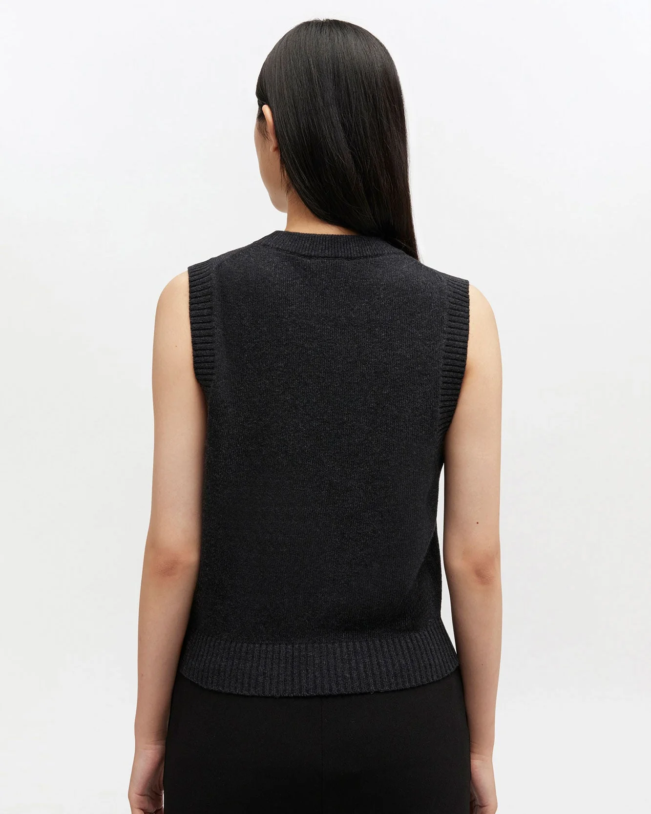 Graphic Wool Cardigan (Phantom) - Image 3