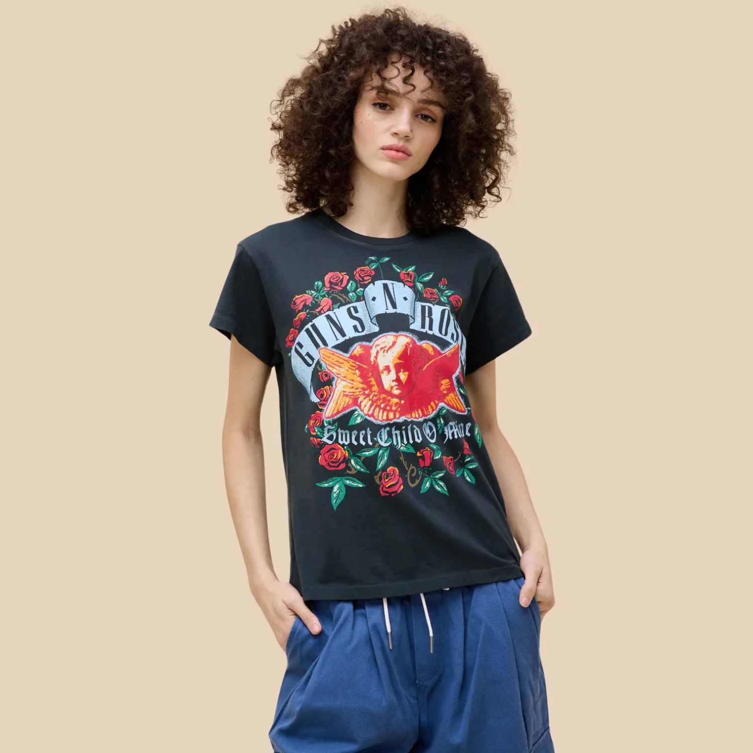 Guns N' Roses Sweet Child O' Mine Tour Tee (Vintage Black)