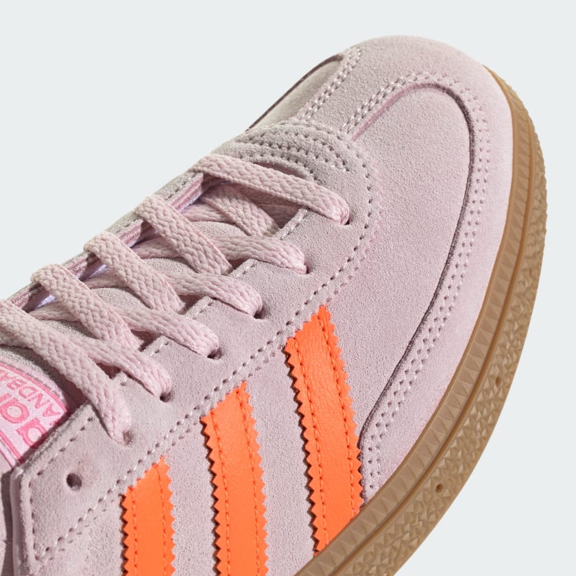 Handball Spezial Shoes (Clear Pink + Solar Orange + Gum) - Image 8