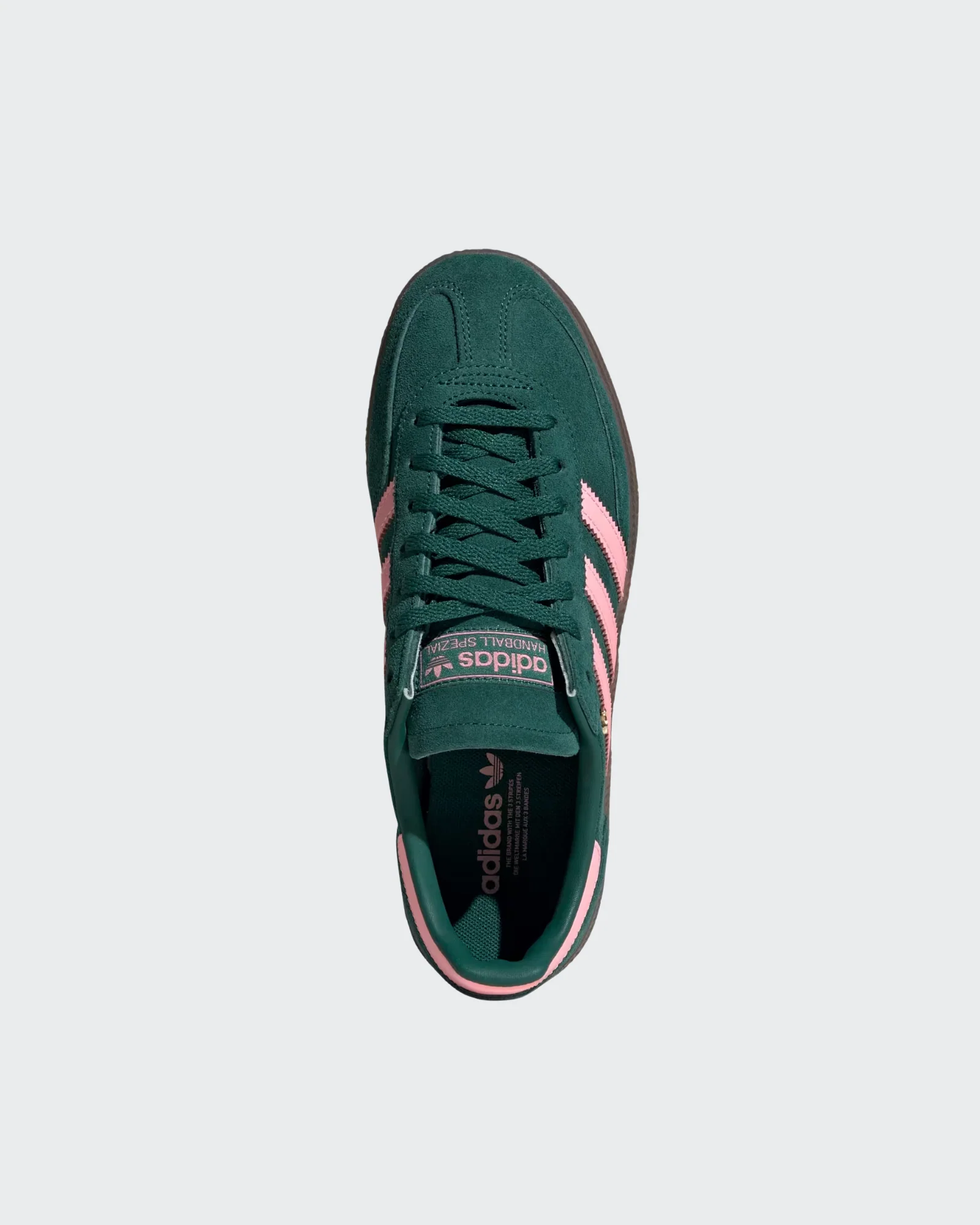Handball Spezial Shoes (Collegiate Green + Pink Spark + Gold Metallic) - Image 2