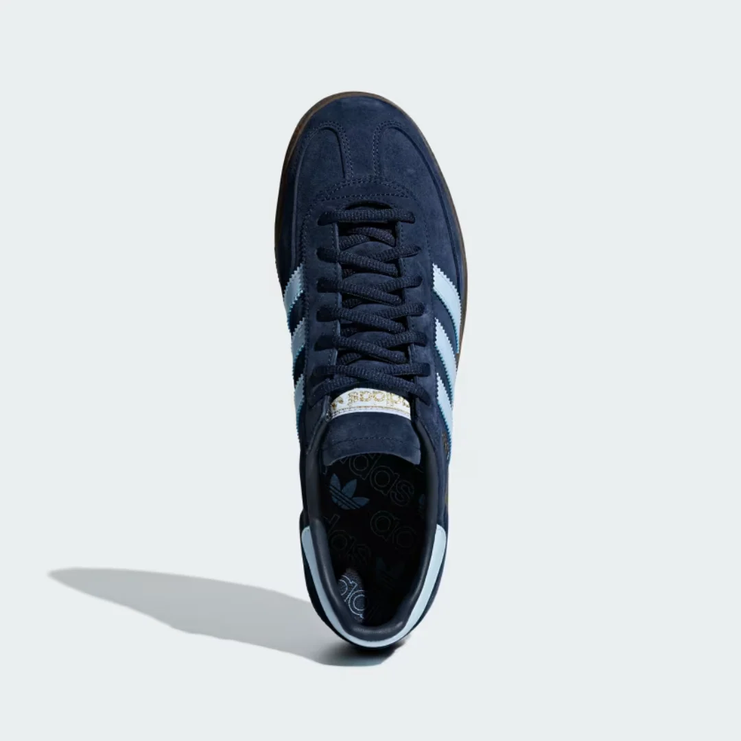 Handball Spezial Shoes (Collegiate Navy + Clear Sky + Gum) - Image 2