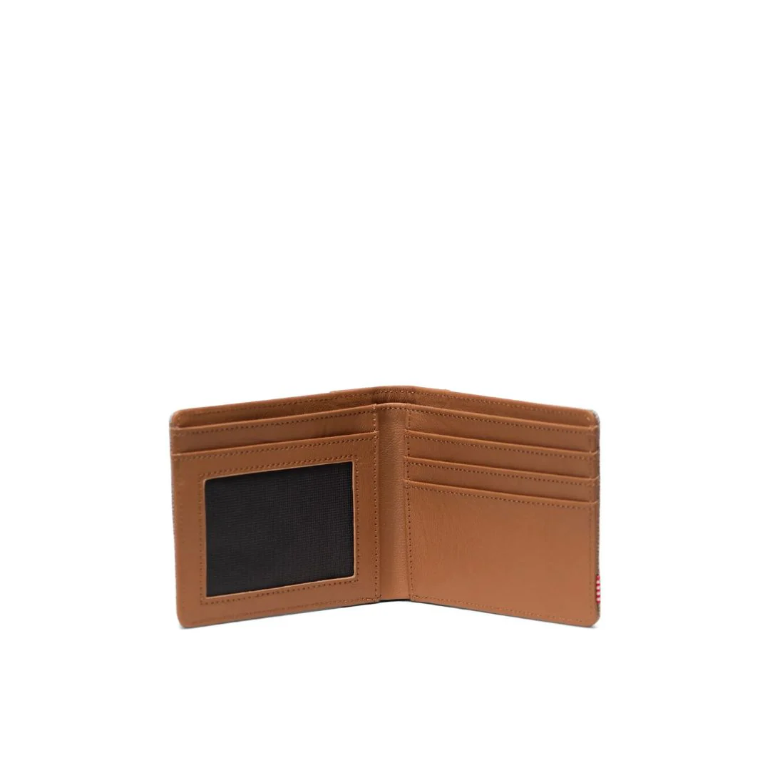 Hank Wallet (Light Grey Crosshatch + Natural) - Image 2