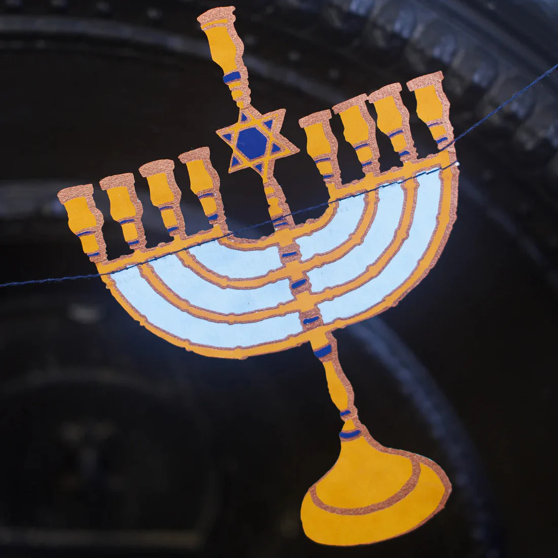 Hanukkah Sewn Garland - Image 4