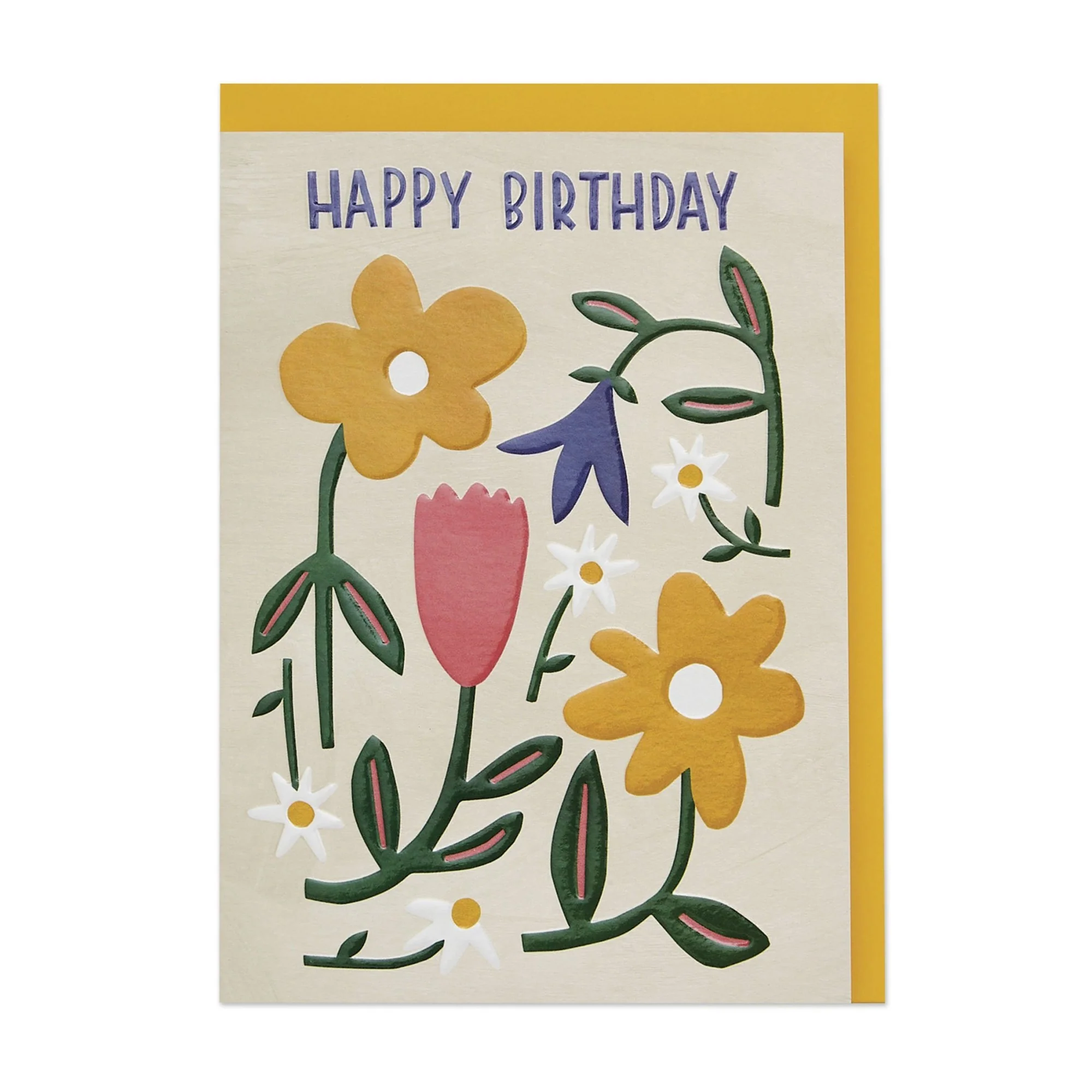 Happy Birthday (Meadow Flowers)