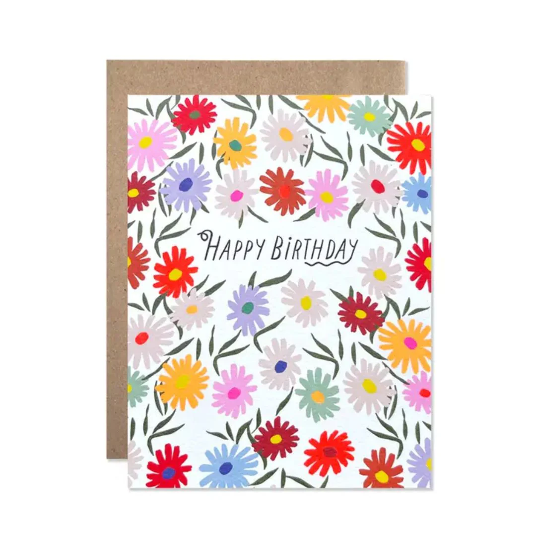 Happy Birthday Wild Daisies