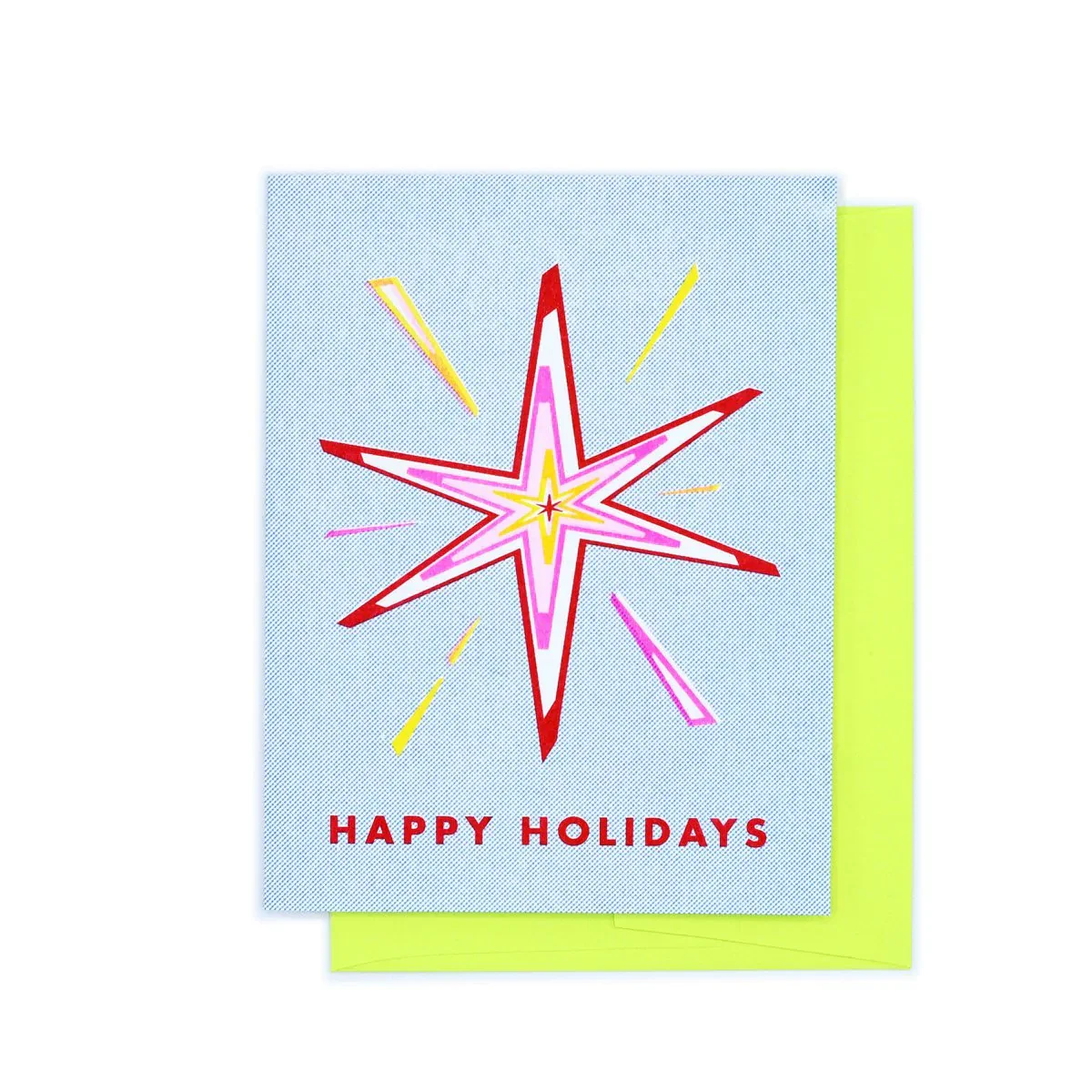 "Happy Holidays" Star Card | Boxed Set of 8