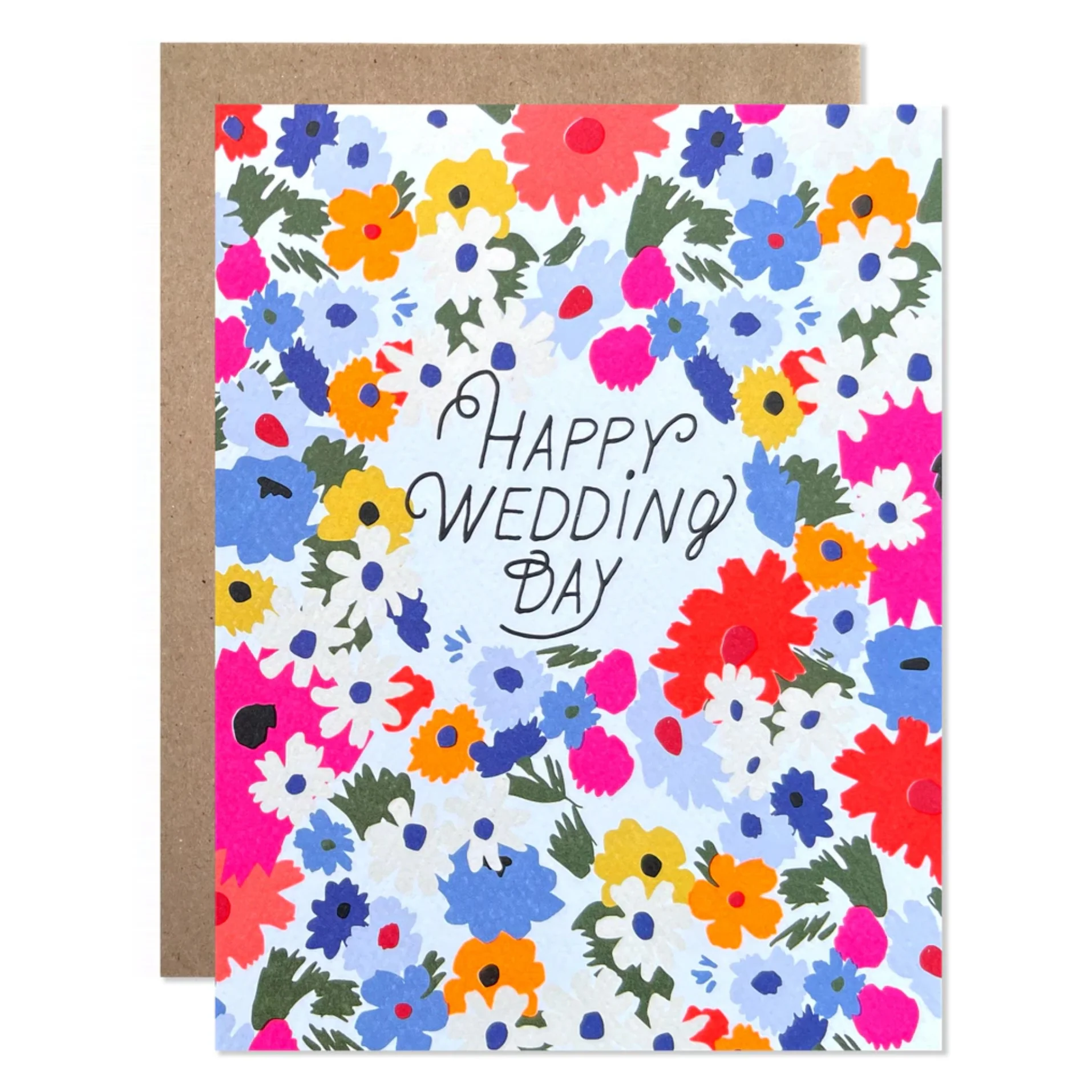 Happy Wedding Day Martha's Garden Card