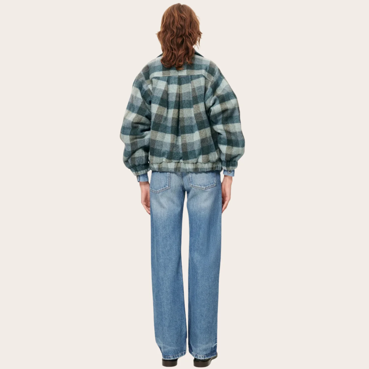 Harlow Short Coat (Smocky Blue) - Image 5