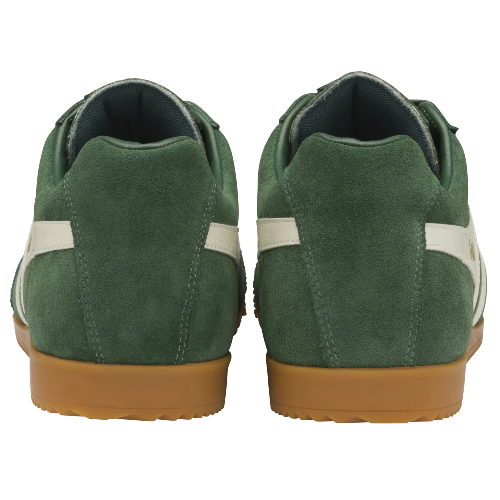 Harrier Suede Sneaker (Evergreen + Off White) - Image 4