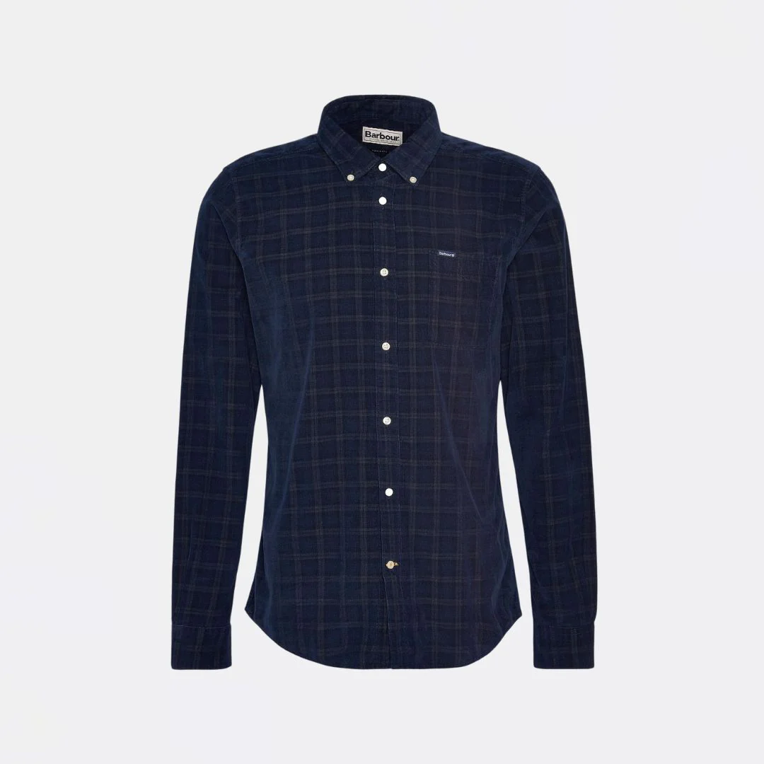 Harthill Tailored Long-Sleeved Cord Shirt - Image 3
