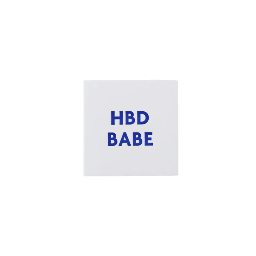 HBD Babe Mini Card