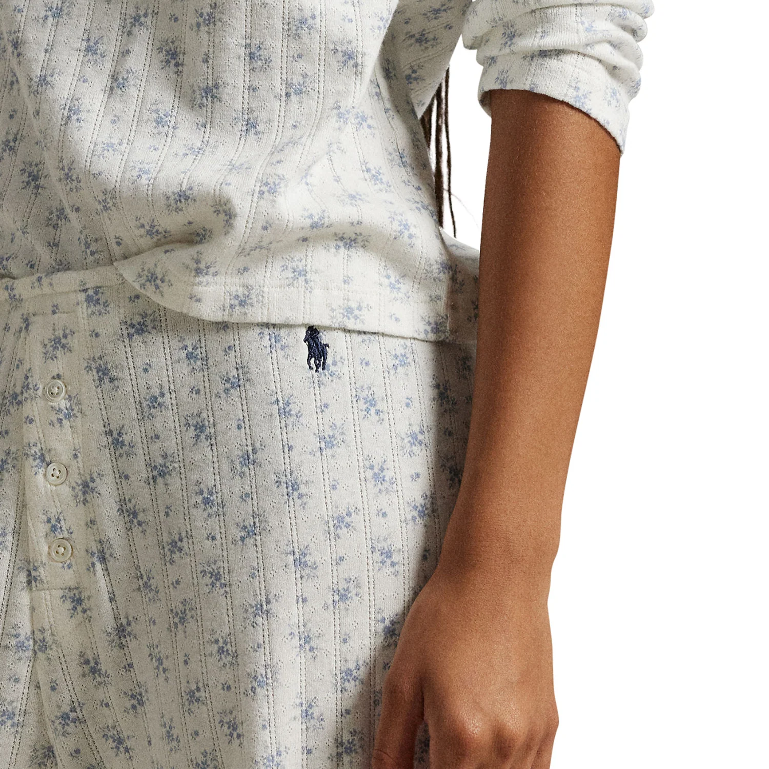 Henley + Wide Leg Sleep Set (Colby Floral) - Image 3