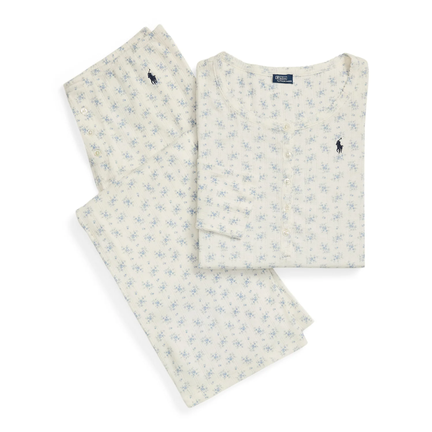 Henley + Wide Leg Sleep Set (Colby Floral) - Image 4