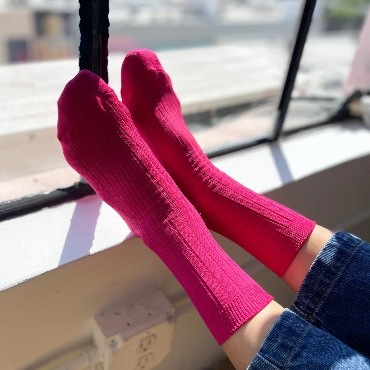 Her Socks (Fushia) - Image 4