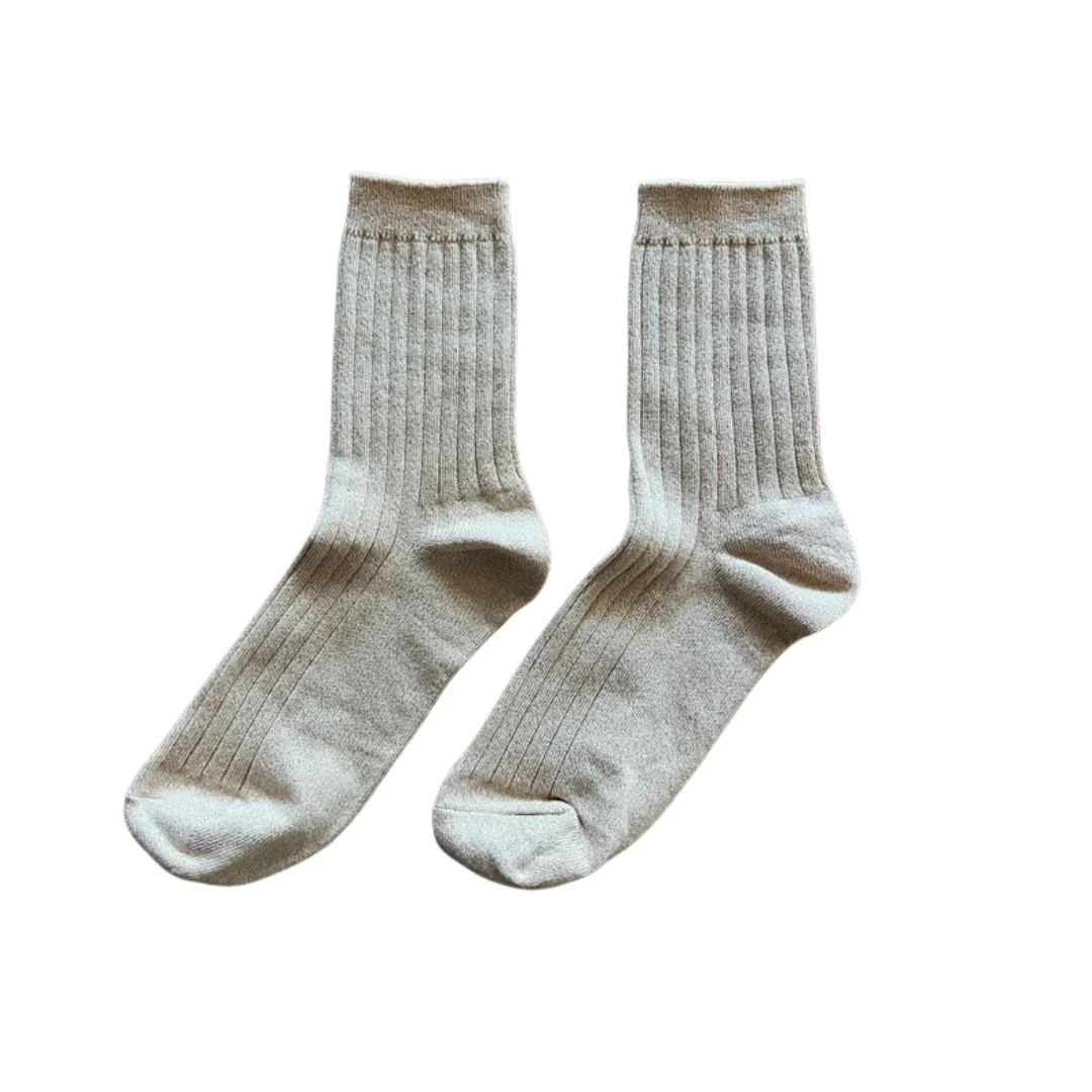 Her Socks (Ivory Gold)