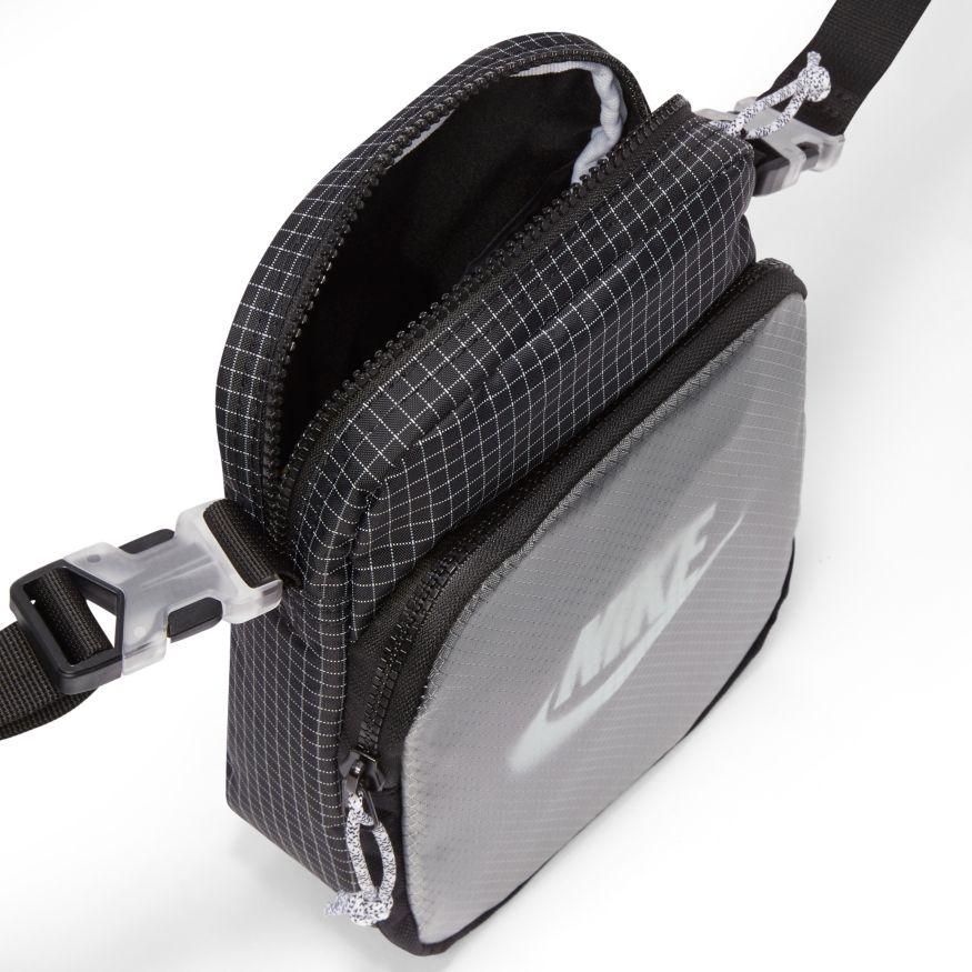 Heritage Cross Body Pack (Black + Black + Grey) - Image 5
