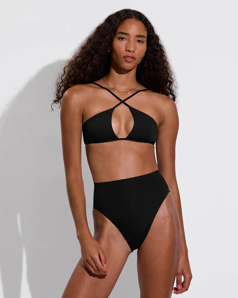 Hi Hi Bottoms (Jet Black)