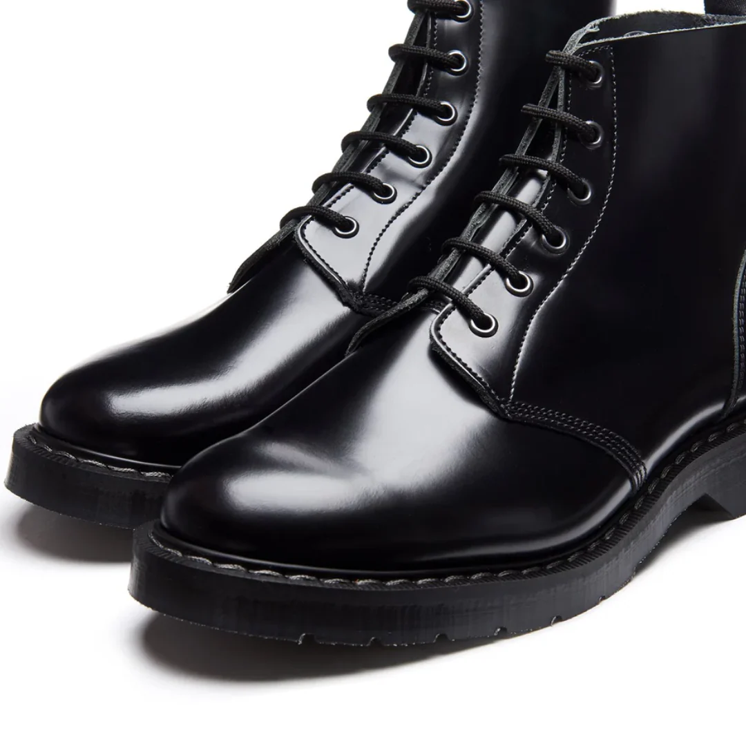 Hi-Shine 6 Eye Astronaut Boot (Black) - Image 3