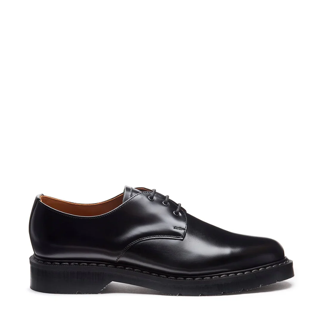 Hi-Shine Gibson Shoe (Black)